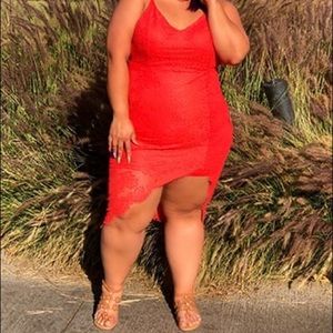 Lace spaghetti straps from Forever21 🍊